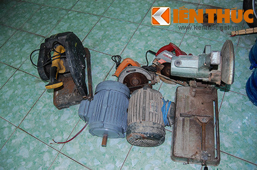 Một số tang vật của các vụ trộm được công an thu giữ. Một số tang vật của các vụ trộm được công an thu giữ.