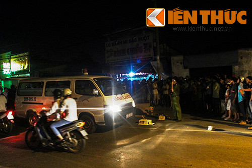 Vụ tai nạn xảy ra vào đêm 8/11 khiến anh Hòa tử vong tại chỗ.