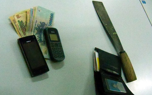 Tang vật của vụ án.