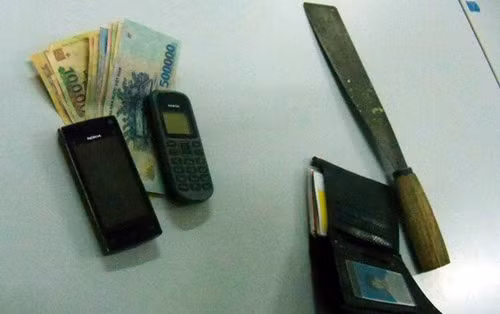 Tang vật của vụ án.