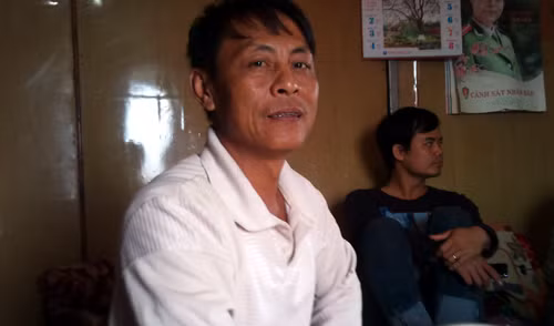 Anh Nguyễn Văn Vân trao đổi với PV Kiến thức.