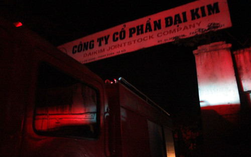 Khu vực xảy ra cháy