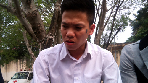 Anh Quyết kể lại những gì xảy ra với bạn mình.