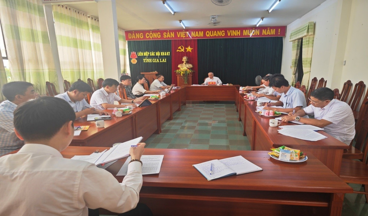 Gia Lai: Góp ý Dự thảo Báo cáo 03 năm thực hiện Nghị quyết 06-NQ/TU Gia Lai: Gop y Du thao Bao cao 03 nam thuc hien Nghi quyet 06-NQ/TU