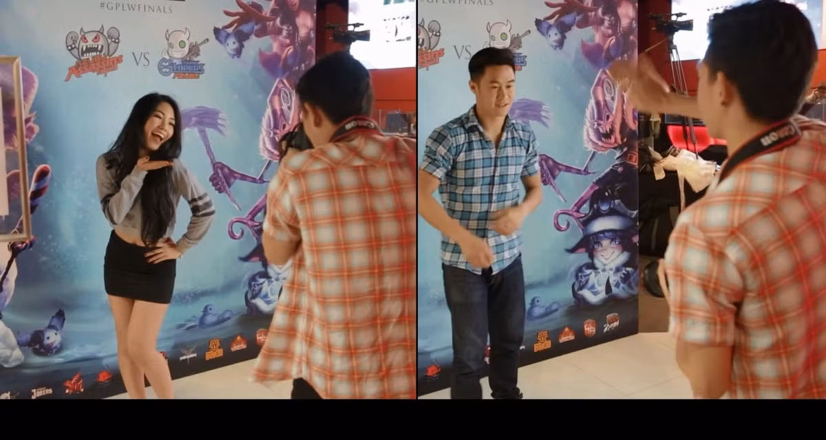 Một kiểu "nhiếp ảnh gia" khó đỡ khác là chỉ ưa chụp người mẫu nữ... hễ con trai bước vào ống kính là sẽ bị xua đuổi không thương tiếc.