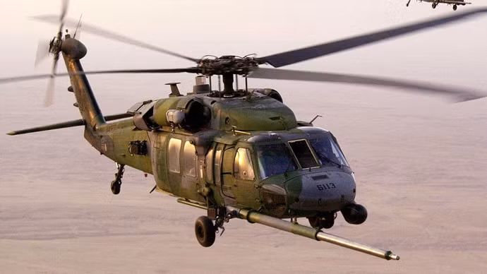 Một chiếc trực thăng HH-60G Pave Hawk.
