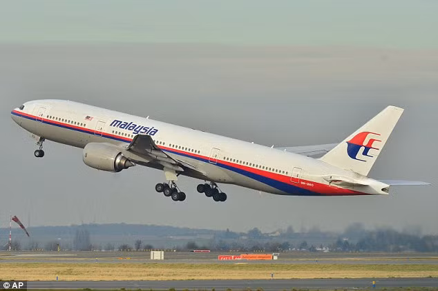 Máy bay của hãng hàng không Malaysia Airlines.