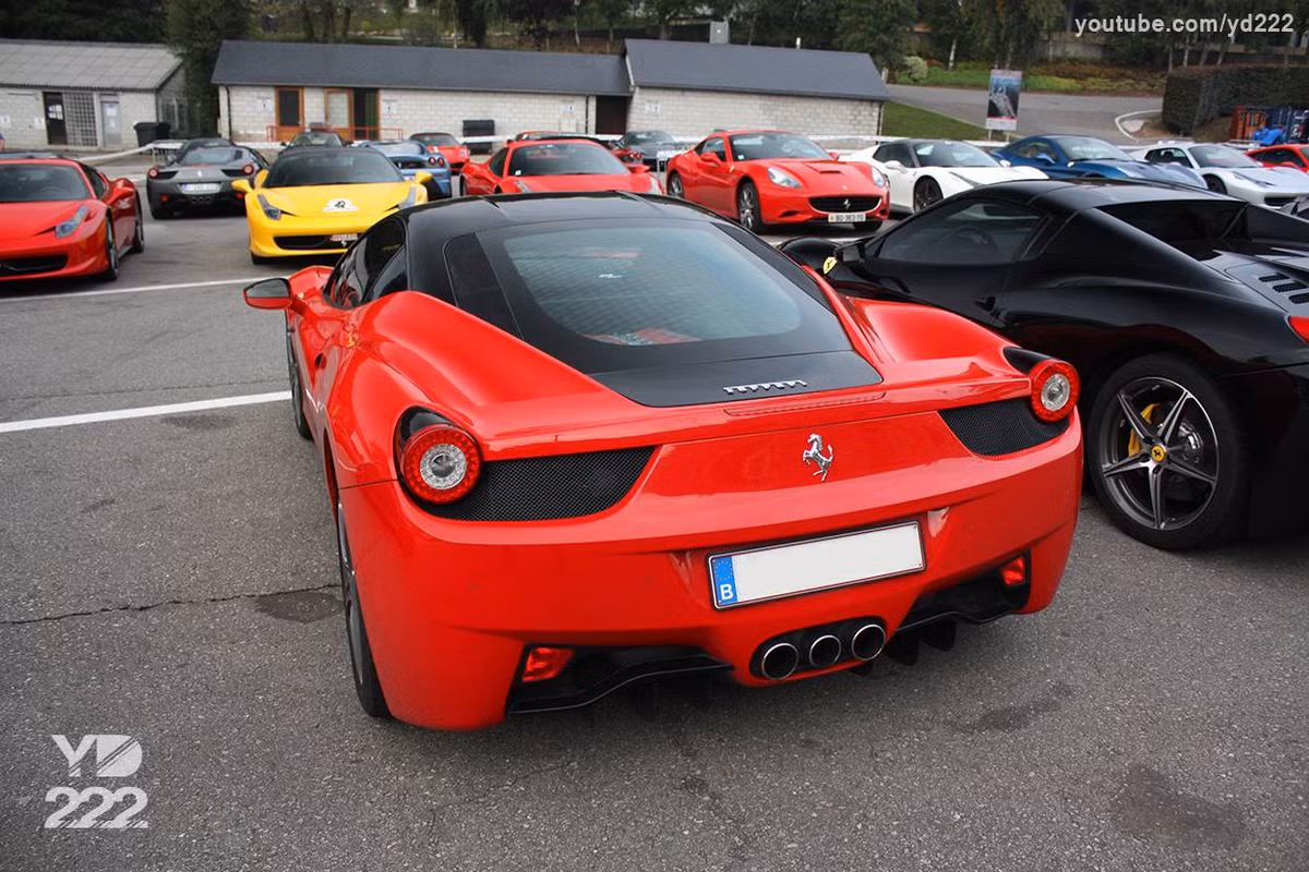 Sự kiện thu hút sự tham gia của nhiều phiên bản Ferrari “hầm hố” như: LaFerrari, Ferrari Enzo, 458 Speciale, Scuderia Spider...