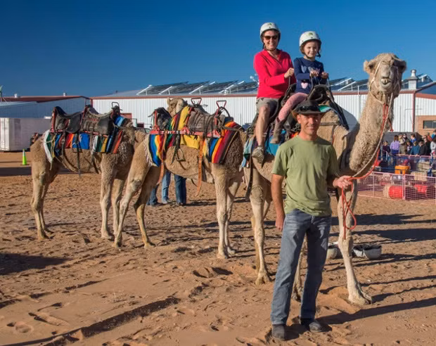 Anh Andrew Paice và gia đình đã có một chuyến du lịch đáng nhớ tới Australia.