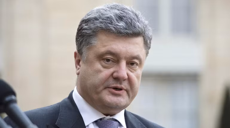 Tổng thống Ukraine Petro Poroshenko.