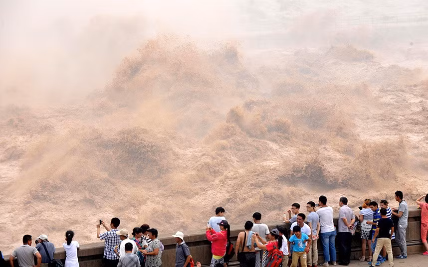 Sông Hoàng Hà luôn nổi tiếng ở Trung Quốc với vẻ hùng vĩ của mình.