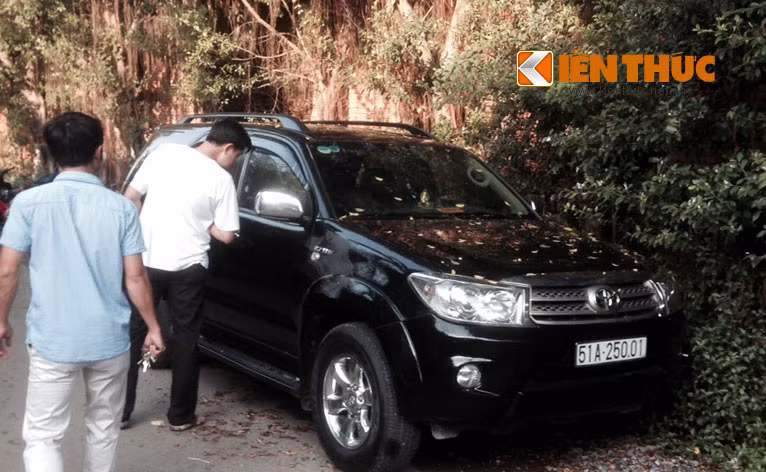 Hiện trường vụ việc.