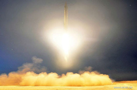 Tên lửa đạn đạo Hỏa Tinh của Triều Tiên.