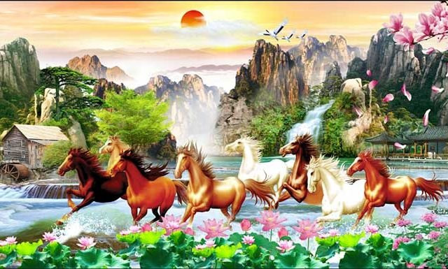 5 loại tranh phong thủy treo trong nhà giúp mang đến vận khí tốt 5 loai tranh phong thuy treo trong nha giup mang den van khi tot