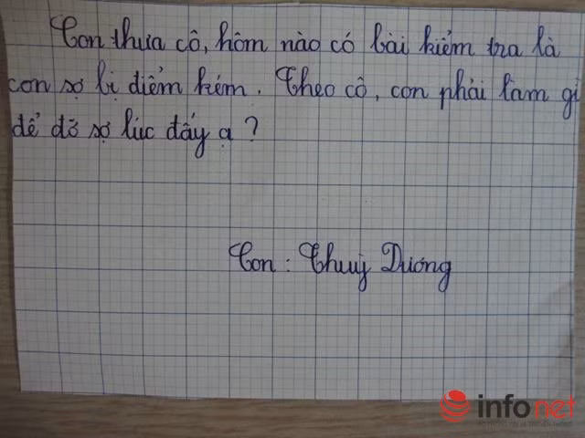 Sau khi đọc hàng chục bức thư đó, việc đầu tiên cô giáo Lê Thu Giang làm là chuyển chỗ cho học sinh, cố gắng đáp ứng nguyện vọng của các cô cậu học trò nhí.