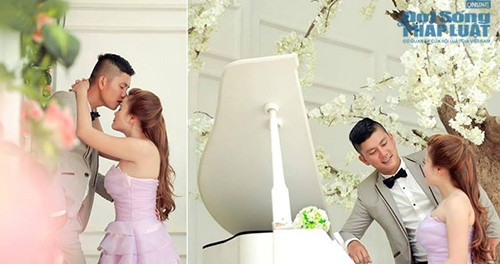 Sau đó cô ấy chuyển ra Huế học, chúng mình vẫn viết thư cho nhau, đến năm lớp 10 có một chuyện buồn xảy ra đó là bố của cô ấy mất do bệnh hiểm nghèo, cô ấy về chịu tang bố và chuyển về đây học luôn, từ đó tụi mình càng yêu thương nhau nhiều hơn”. Vì yêu nhau sớm nên thi thoảng cặp đôi này cũng bị bố mẹ nhắc khéo chứ không phản đối chuyện yêu đương nhưng mong muốn hai con học hành cho tốt.