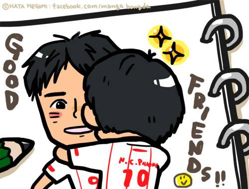 Trong những ngày Công Phượng gặp "bão" nghi vấn gian lận tuổi, Megumi cũng đã có những động viên dành riêng cho tiền đạo người Đô Lương, Nghệ An.