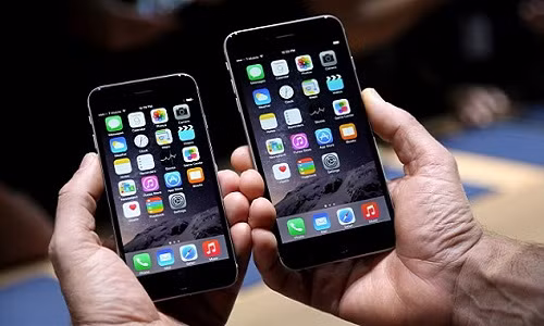 iPhone 6 và iPhone 6 Plus sử dụng màn hình kính cường lực ion.