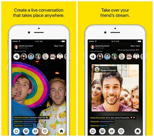  Meerkat. Meerkat đơn giản là giúp bạn khởi tạo một chương trình truyền hình trực tiếp trên mạng xã hội Twitter, để chia sẻ với những người đang follow (theo dõi) mình diễn biến xung quanh theo thời gian thực. 
