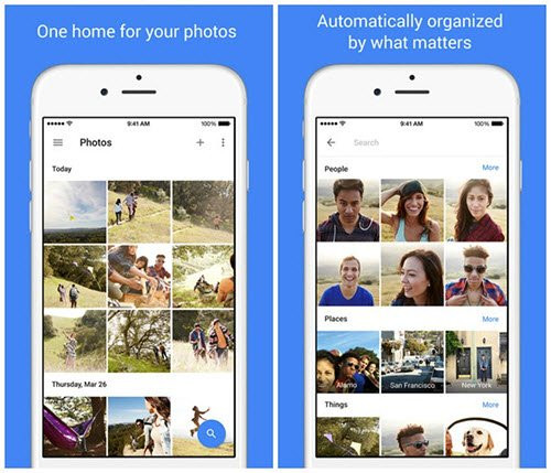  Google Photos. Đây là ứng dụng quản lý hình ảnh trên "đám mây" do Google phát hành miễn phí và dường như cũng không giới hạn dung lượng lưu trữ trực tuyến. Sử dụng Google Photos, người dùng có thể đồng bộ hình ảnh từ máy lên "đám mây" và quản lý dễ dàng hơn. 