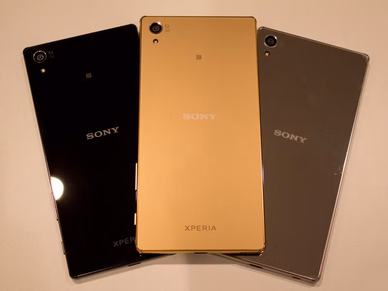 5. Sony Xperia Z5 (9%).