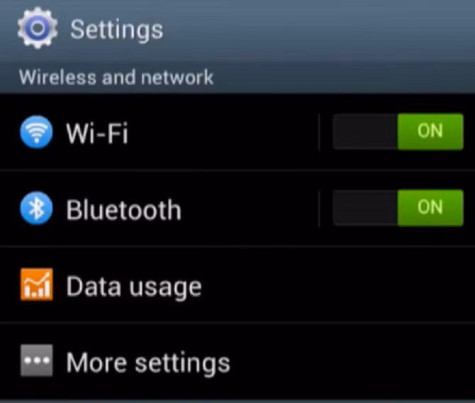 Tính năng này hầu như đều có trong các phiên bản Android mới nhất. Để kích hoạt "Wi-Fi Calling", bạn vào phần Settings (cài đặt) sau đó chọn "More" hoặc "More Settings" trong mục Wireless &amp; network.