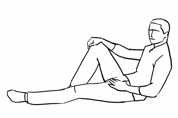 20. Một kiểu chụp thả lỏng người. Hãy để đối tượng của bạn ngồi dựa lưng vào tường hoặc gốc cây…