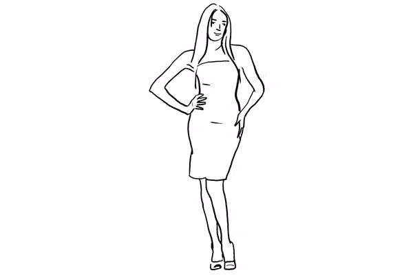 17. Có rất nhiều kiểu ảnh có thể chụp với toàn bộ chiều cao cơ thể người mẫu và đây chỉ là một trong số đó. Bạn có thể yêu cầu cô ấy thay đổi một chút trọng tâm cơ thể, vị trí tay, đầu và hướng mắt để tạo vẻ duyên dáng cho bức ảnh.