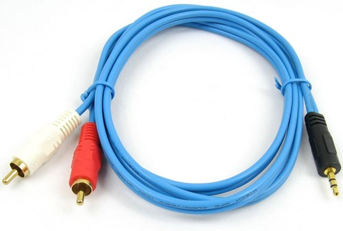  Bước 2: Chuẩn bị cáp âm thanh nối từ máy tính,2 đầu đỏ và trắng cắm vào tivi, giắc màu đen cắm vào đầu ra audio của laptopđể âm thanh từ máy tính phát trên tivi.Nếu máy tính của bạn có cổng HDMI và một card âm thanh HDMI, bạn không cần thực hiện thao tác này.