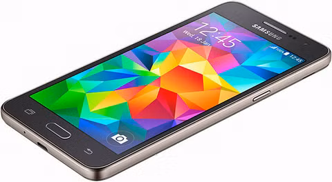  Samsung Galaxy Grand Prime. Grand Prime G531 được hỗ trợ màn hình qHD độ phân giải 540 x 960 pixels, kích thước 5.0-inch. Máy tích hợp CPU xử lý Spreadtrum, tốc độ 4 nhân 1.2 GHz, máy có bộ nhớ trong 8GB cùng thanh RAM 1GB. Grand Prime có dung lượng pin không thay đổi là 2600 mAh.