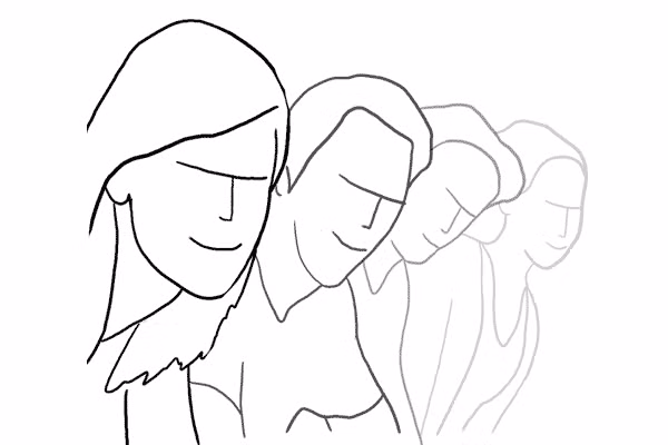 11. Khi muốn chụp nhóm người đứng trong một hàng, hãy thử dùng kiểu này. Chụp từ một khoảng cách gần với khẩu độ rộng và tập trung lấy nét vào người đầu tiên, đảm bảo là mọi người trong ảnh đều được nhìn thấy. Mặc dù những người ở xa sẽ bị mờ, nhưng họ vẫn sẽ đồng ý rằng kết quả là một kiểu ảnh chụp nhóm rất thú vị và khác thường.