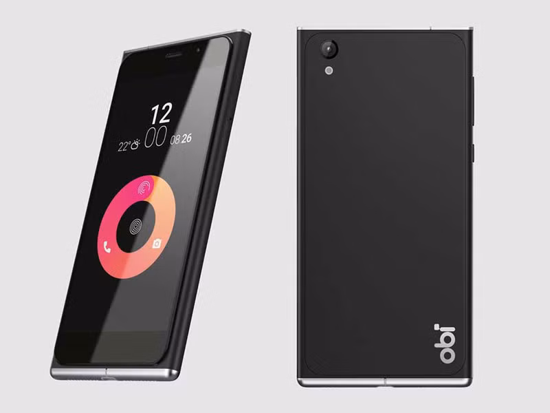 Obi Worldphone SF1 có thiết kế khá lạ mắt.