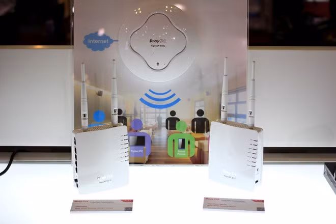 Thương hiệu DrayTek mang đến nhiều bộ Modem Router có tầm phát sóng lớn.