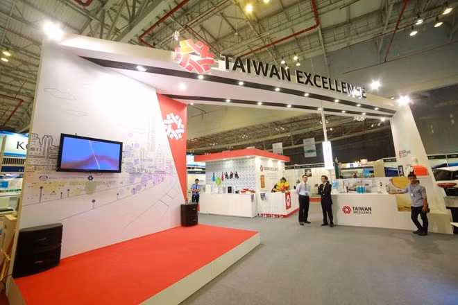 Với sự bảo trợ của Bộ Công Thương, Vietnam Expo là một trong những chuỗi hoạt động xúc tiến thương mại có quy mô lớn. Tại sự kiện này, Taiwan Excellence góp mặt với nhiều thương hiệu lớn như HTC, Acer, Asus, Transcend...