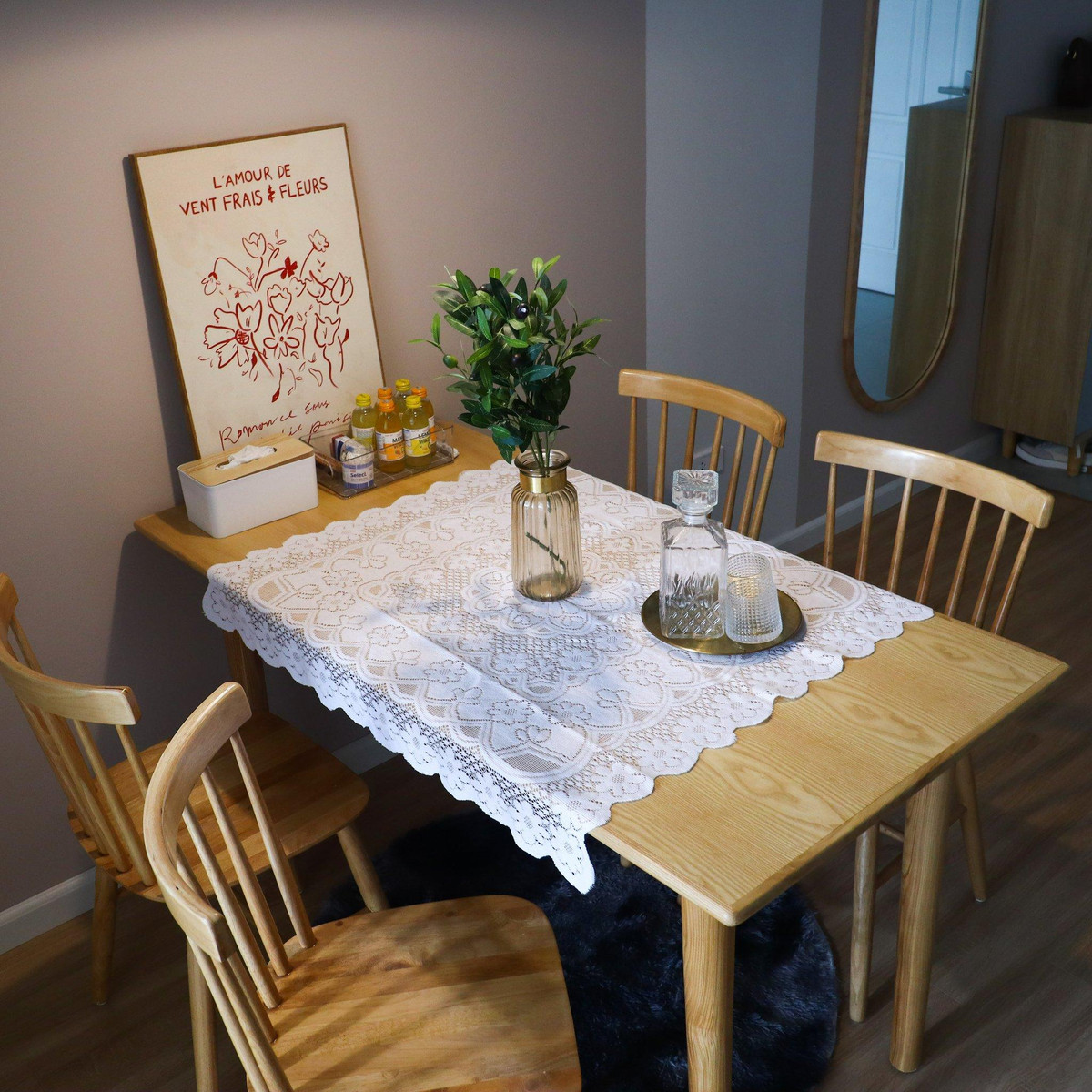 Canh sac mua thu trong can ho xinh xan, tone mau nhat cua co gai tre-Hinh-7