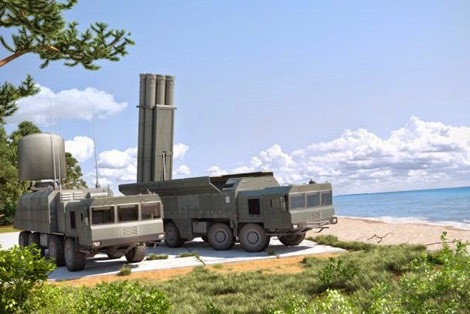 Hệ thống tên lửa phòng thủ bờ biển Klub-M.