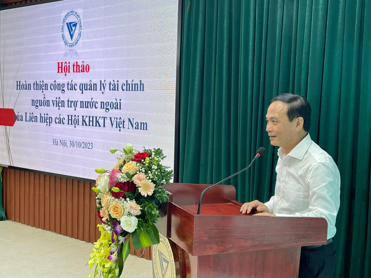 Hoàn thiện quản lý tài chính nguồn viện trợ nước ngoài của VUSTA Hoan thien quan ly tai chinh nguon vien tro nuoc ngoai cua VUSTA