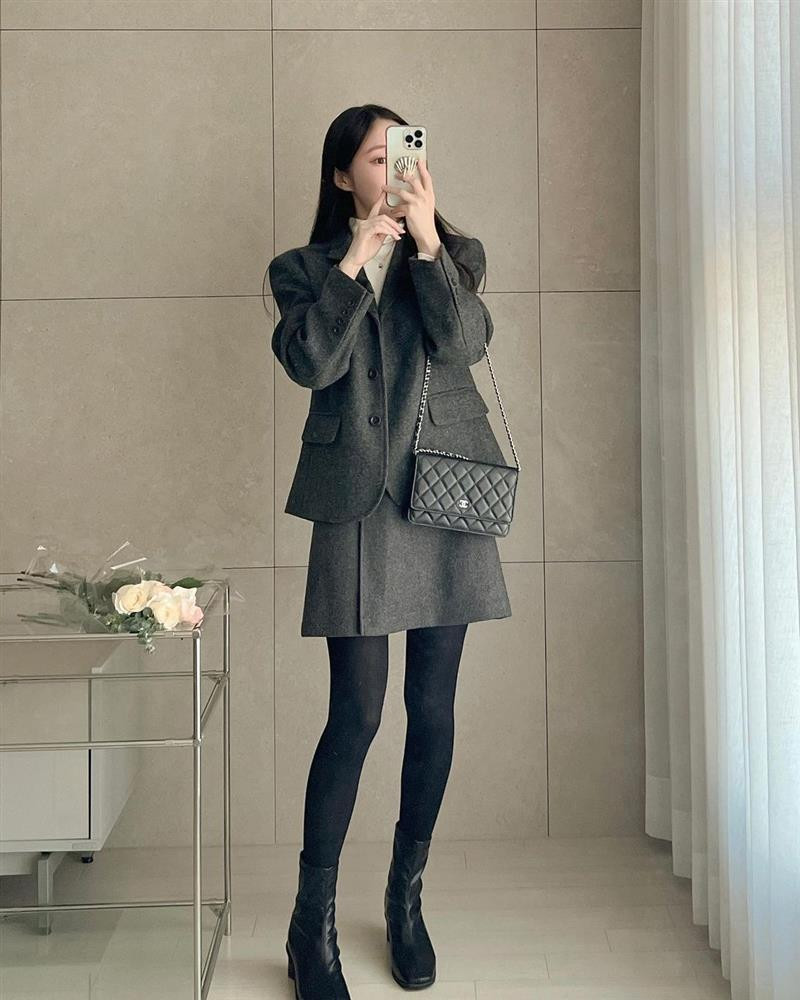 Nang blogger cao chua den 1m6 kheo len do layer ton dang trong mua lanh-Hinh-3