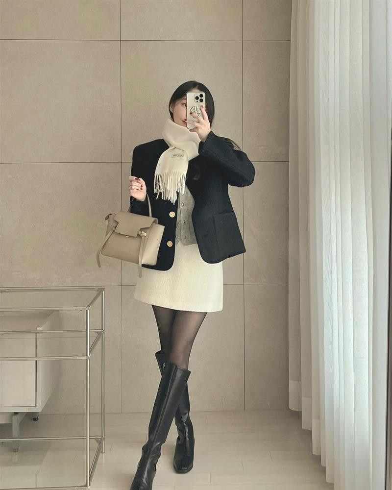 Nang blogger cao chua den 1m6 kheo len do layer ton dang trong mua lanh-Hinh-8