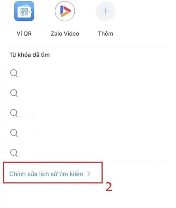 3 thao tac don gian lam 'boc hoi' lich su tim kiem tren Zalo-Hinh-2
