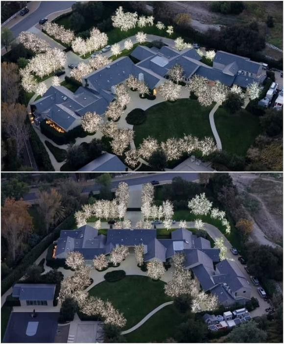 Trang tri Giang sinh theo phong cach nha Kardashian-Hinh-4