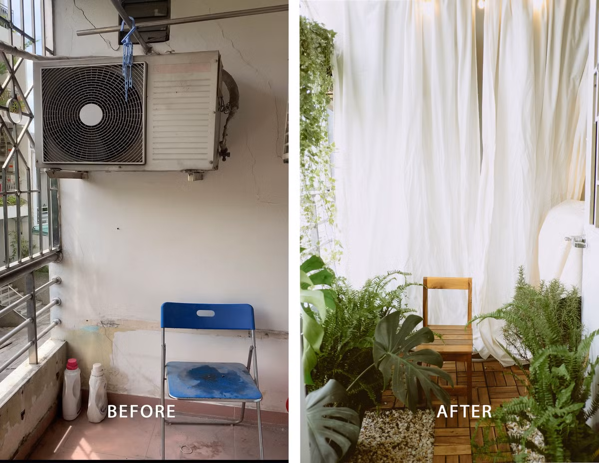 Co gai 27 tuoi mot minh cai tao can ho cu thanh noi dang song-Hinh-8