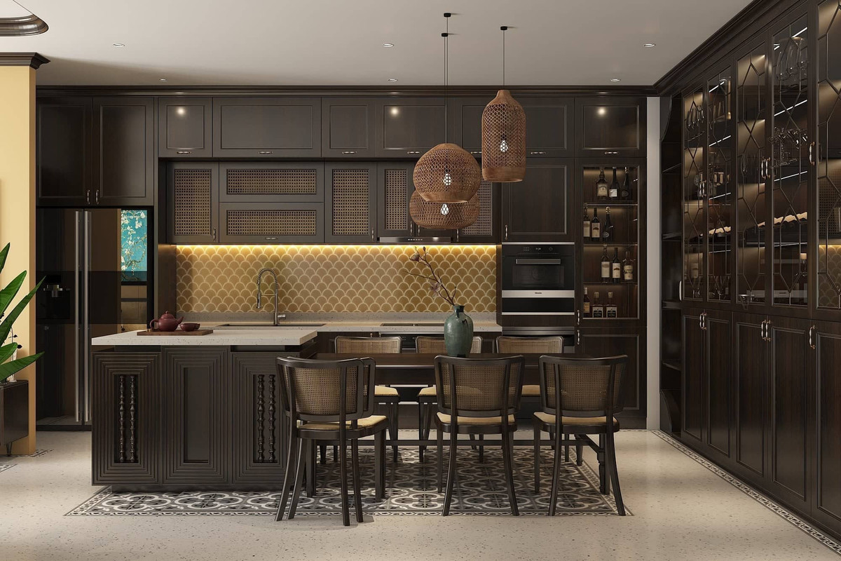 Kiet tac Indochine giua long Ha Noi, khong gian cuon hut nhu biet thu-Hinh-5