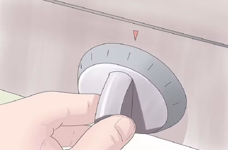 Khi không sử dụng, bạn tắt bếp và khóa van, nhấn điều áp trên bình gas để tránh gas thất thoát ra ngoài. 