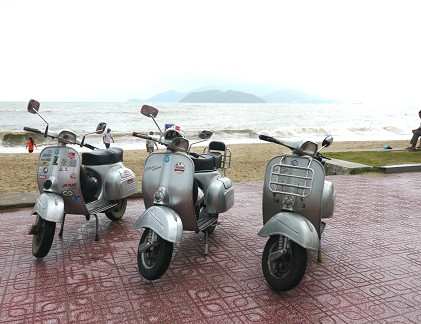 Nhiều tỉnh, thành phố trong cả nước ta có nhiều Hội những người yêu thích xe Vespa.