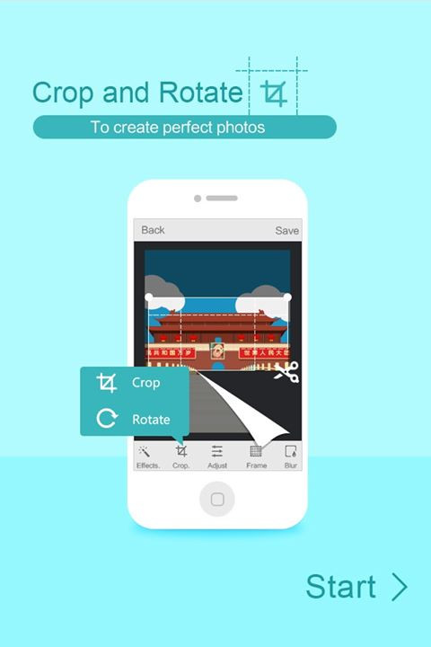 Sau khi tải và cài đặt phần mềm Camera360 Ultimate về điện thoại, bạn có thể bắt đầu chụp ảnh. Mở ứng dụng, tại giao diện chính nhấn vào phím mũi tên góc dưới bên phải giao diện chụp ảnh để chọn các chế độ mong muốn.