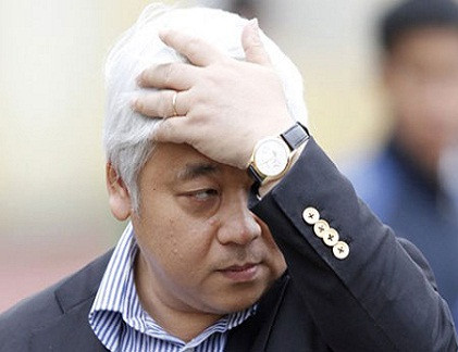 Chân dung Bầu Kiên.