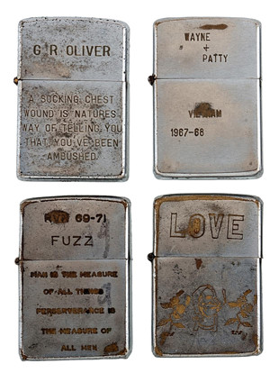 Theo Bradford Edwards, ngày nay có hẳn một thị trường kinh doanh những chiếc bật lửa được chạm khắc tay trong chiến tranh ở Việt Nam.