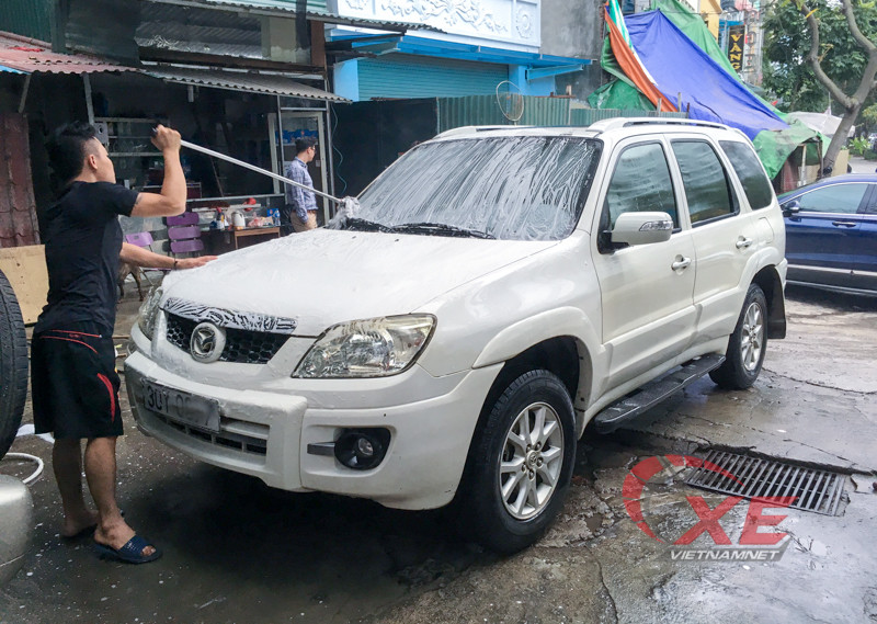 Sat Tet, kiem tien trieu moi ngay nho rua xe