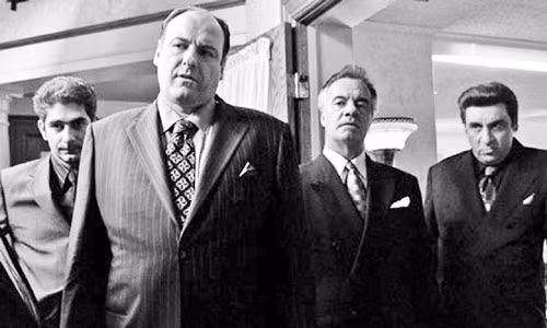 Các diễn viên đóng vai maphia trong bộ phim truyền hình “The Sopranos”.